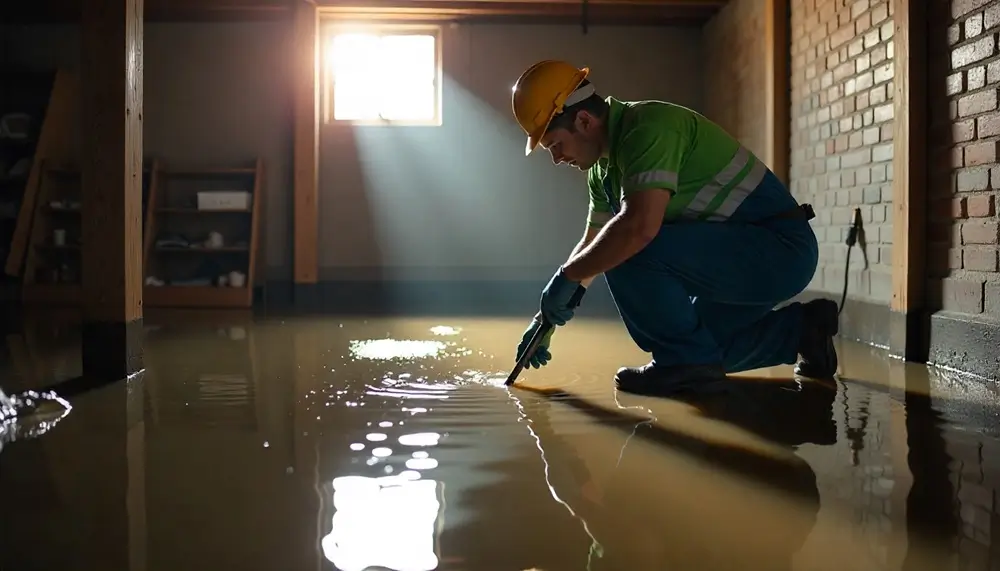 Professional water damage restoration services in Westhoff, TX